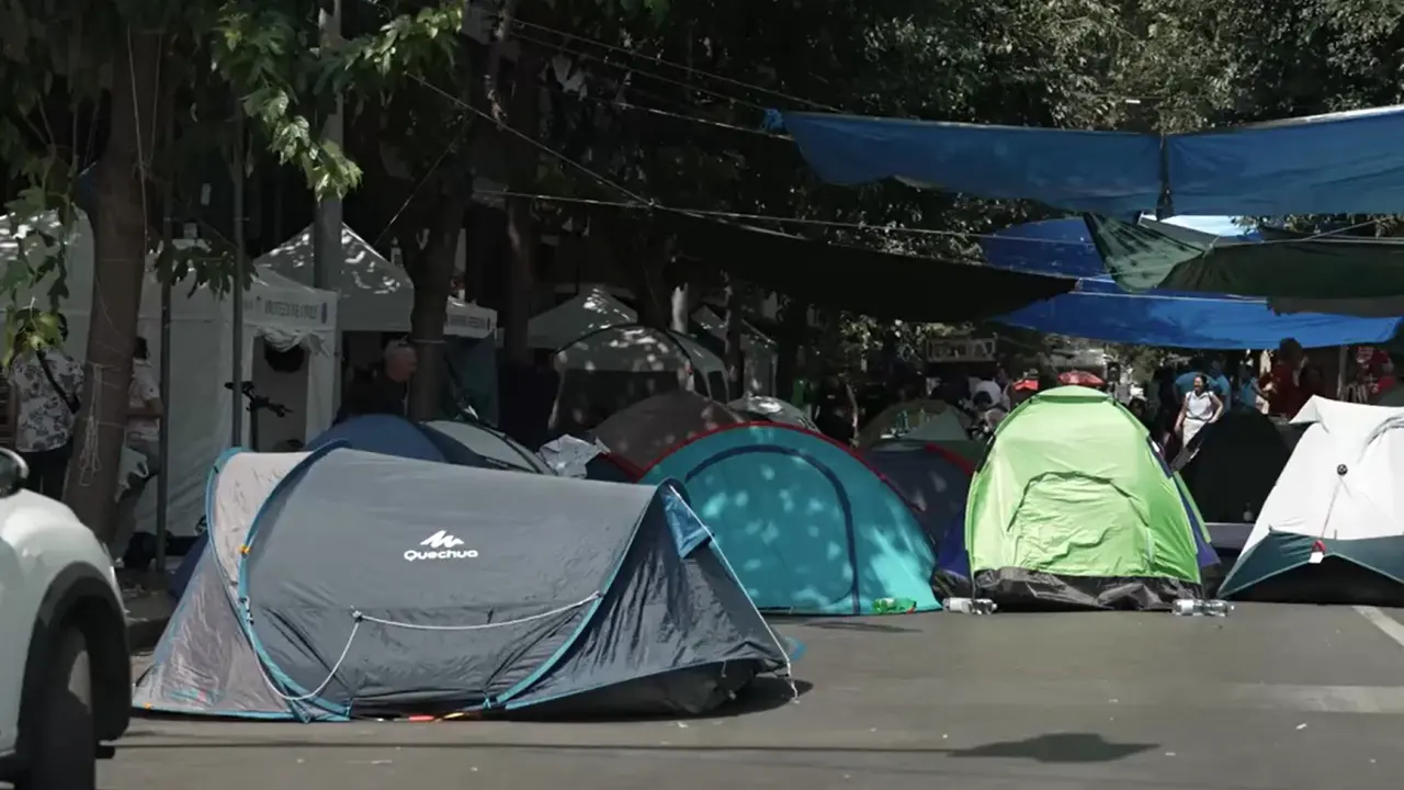 Roma, si accentuano i disagi degli sfollati di Spin Time