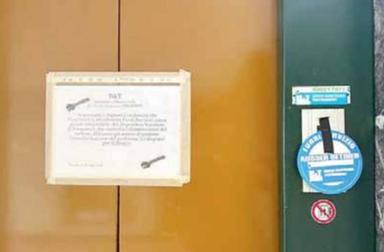 Un condominio di anziani senza ascensore da 7 giorni