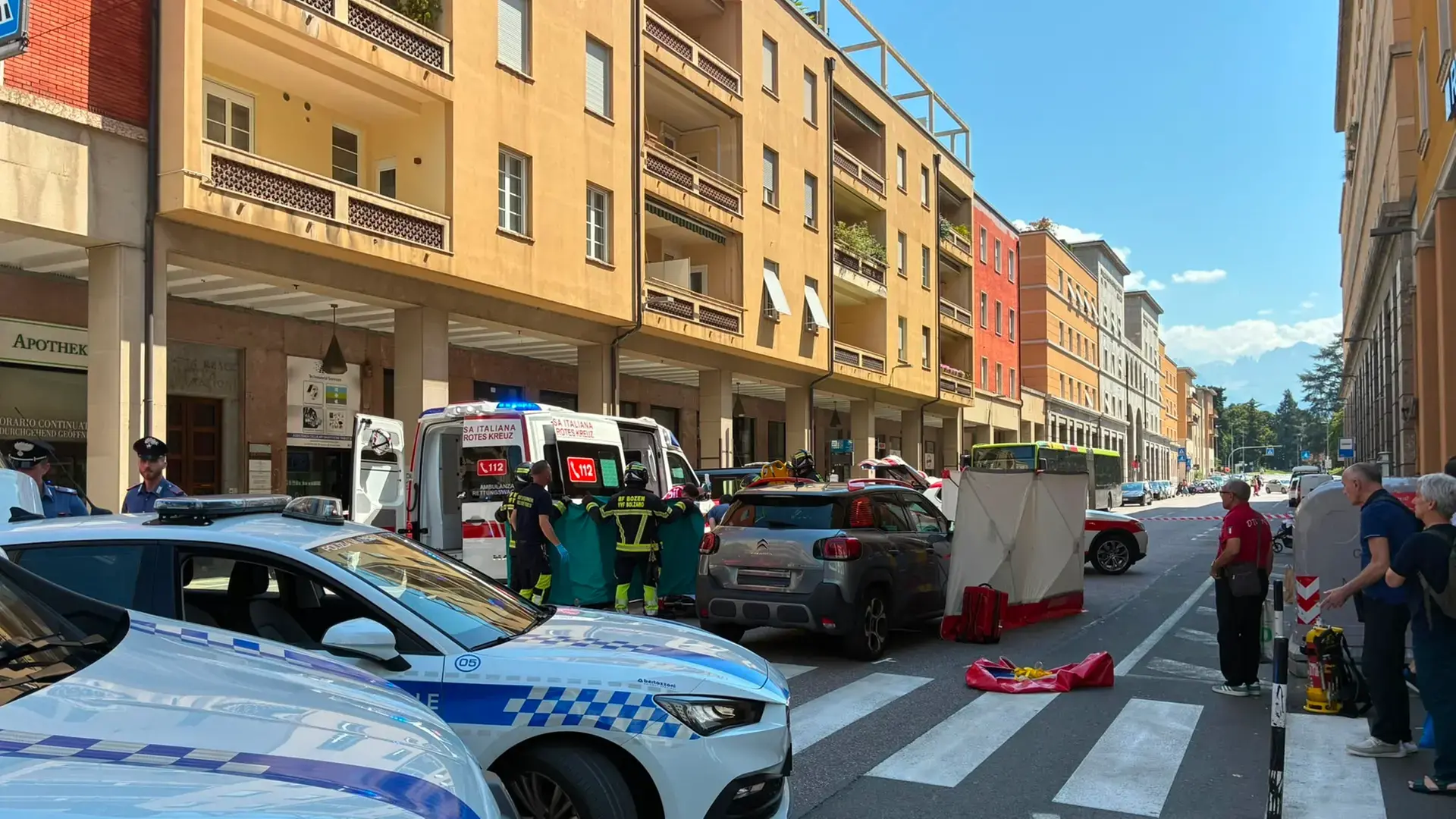 Muore dopo otto giorni la 67enne investita in città
