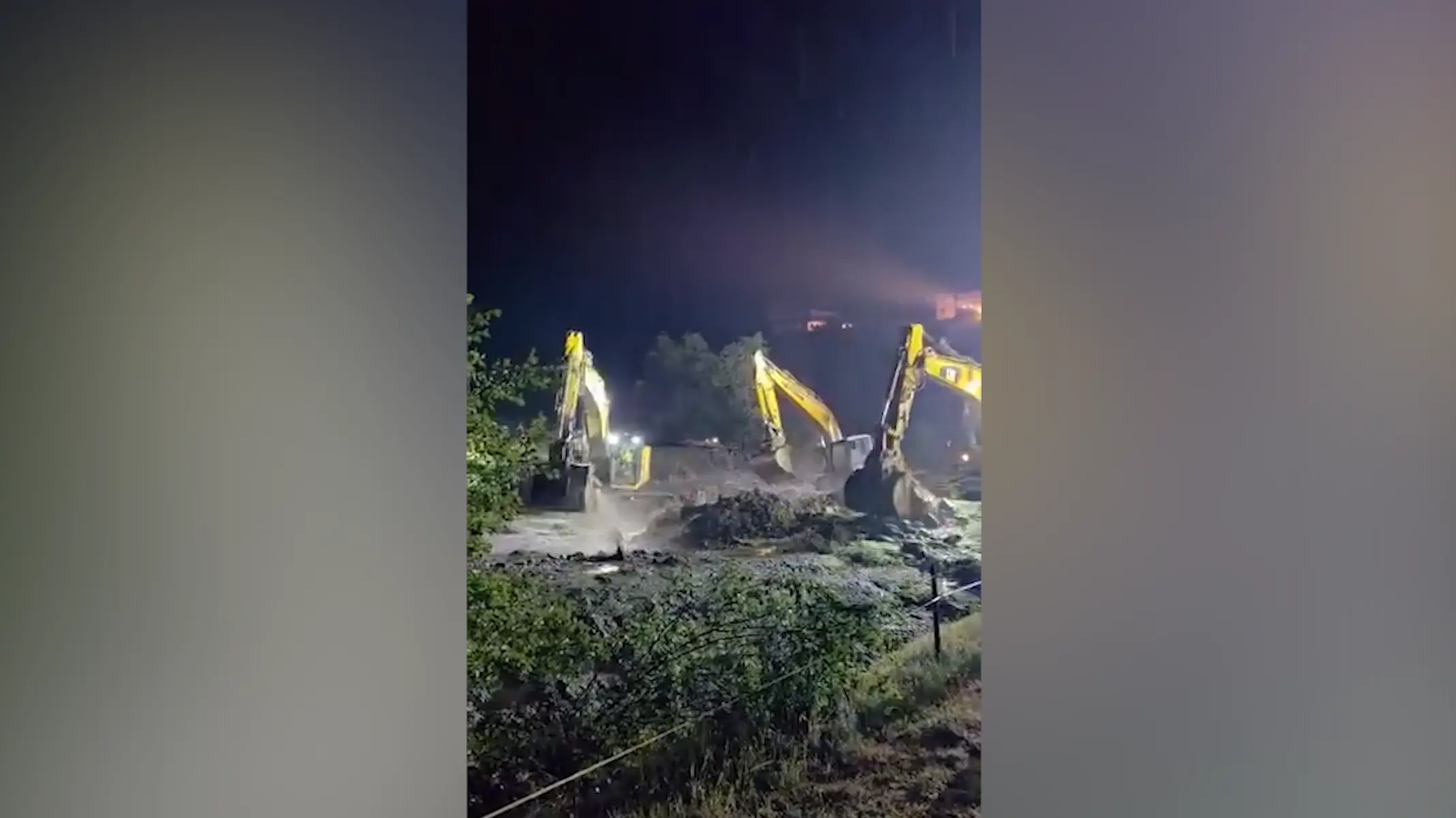 La frana in Valle Aurina: ruspe al lavoro per ripristinare le strade