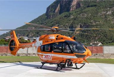 Elisoccorso, il nuovo Airbus in servizio presso la base di Bolzano