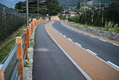 Ciclabili, completato il collegamento tra Lagundo e Merano