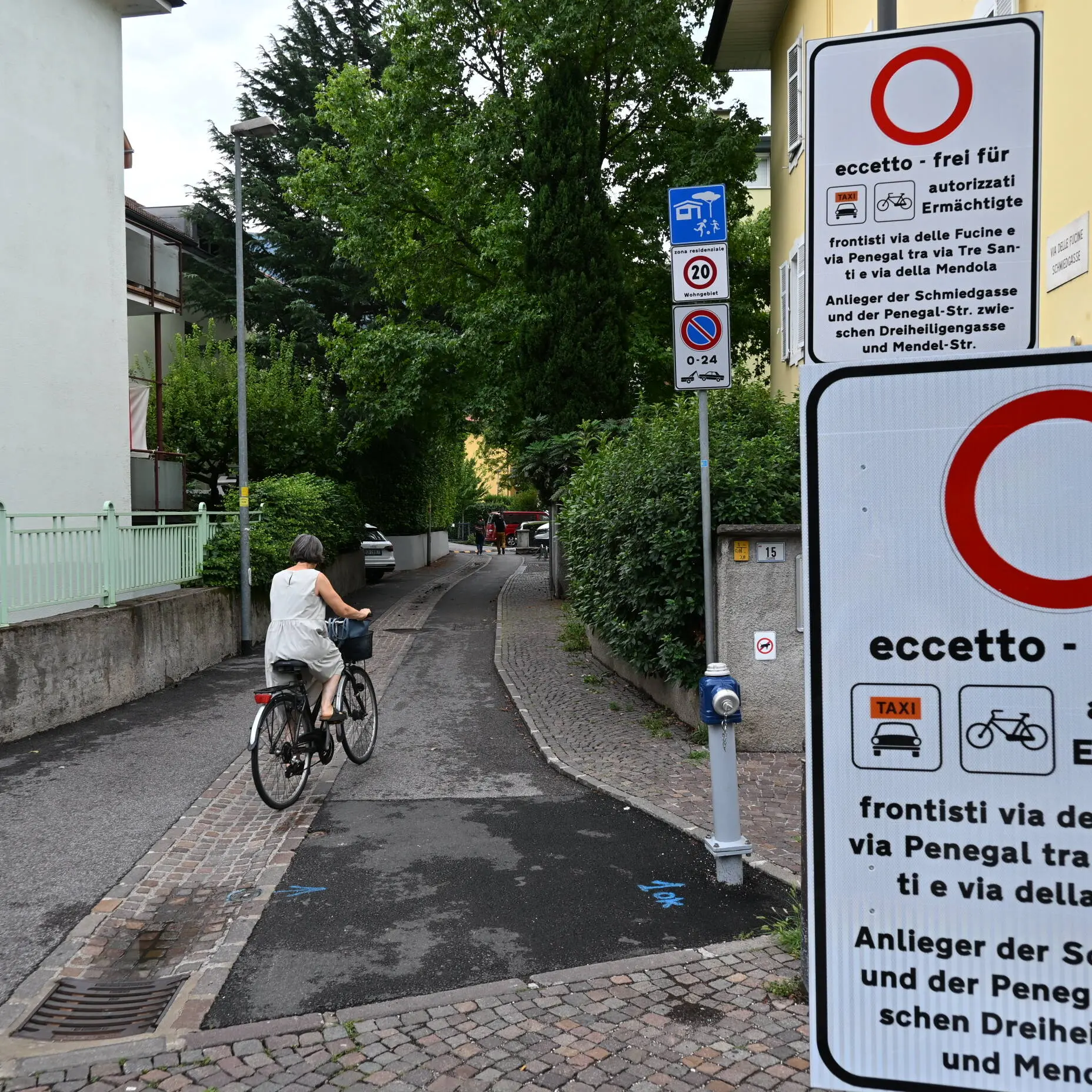 Il collegamento ciclopedonale tra la zona ospedale ed il centro storico è pronto