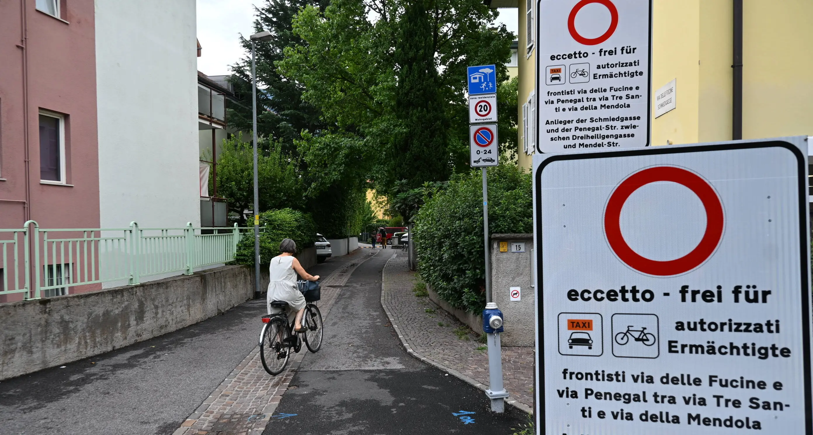 Il collegamento ciclopedonale tra la zona ospedale ed il centro storico è pronto