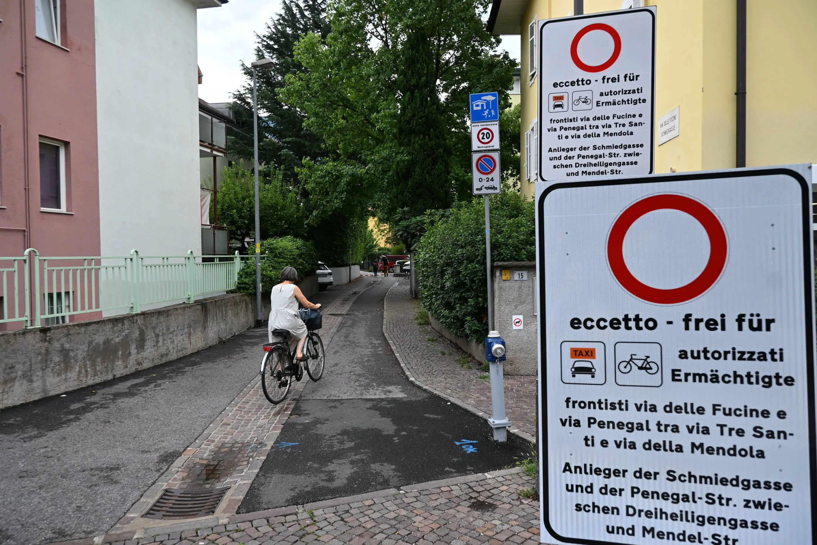 Il collegamento ciclopedonale tra la zona ospedale ed il centro storico è pronto