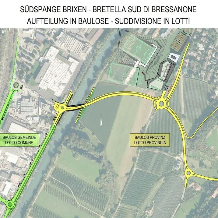 Bressanone, 12 milioni per la bretella sud contro il traffico