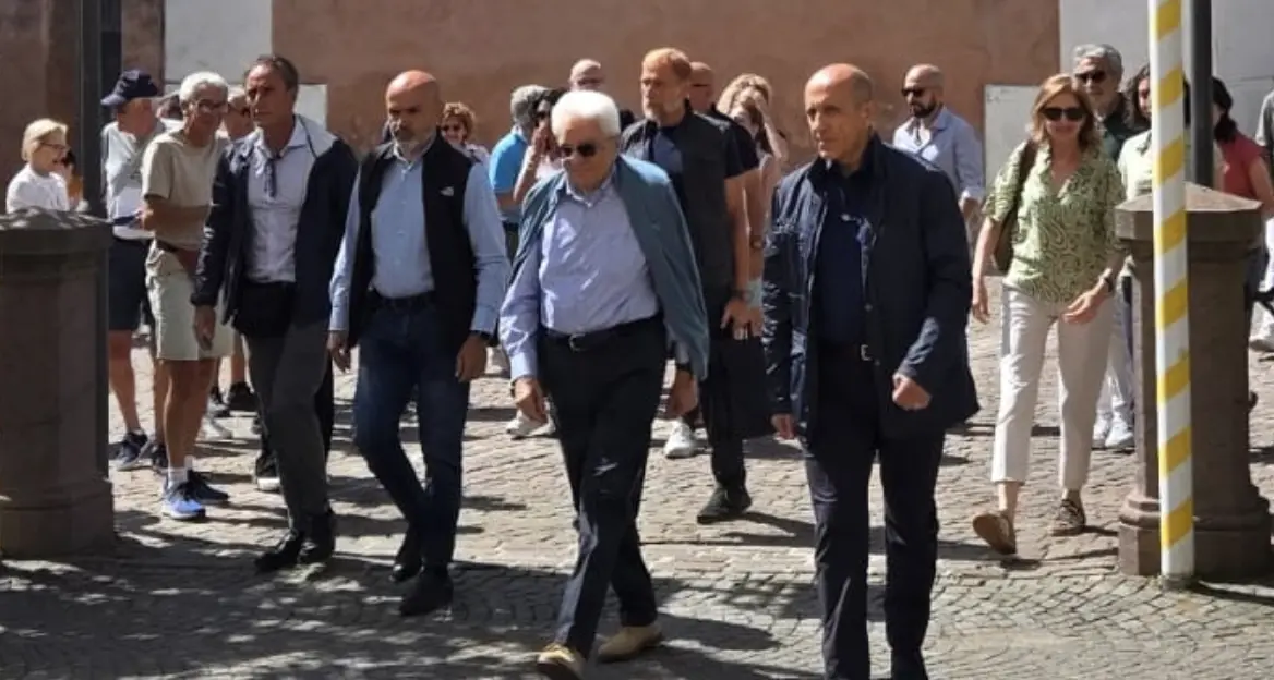 Vacanze a Siusi, Mattarella alla messa di Castelrotto