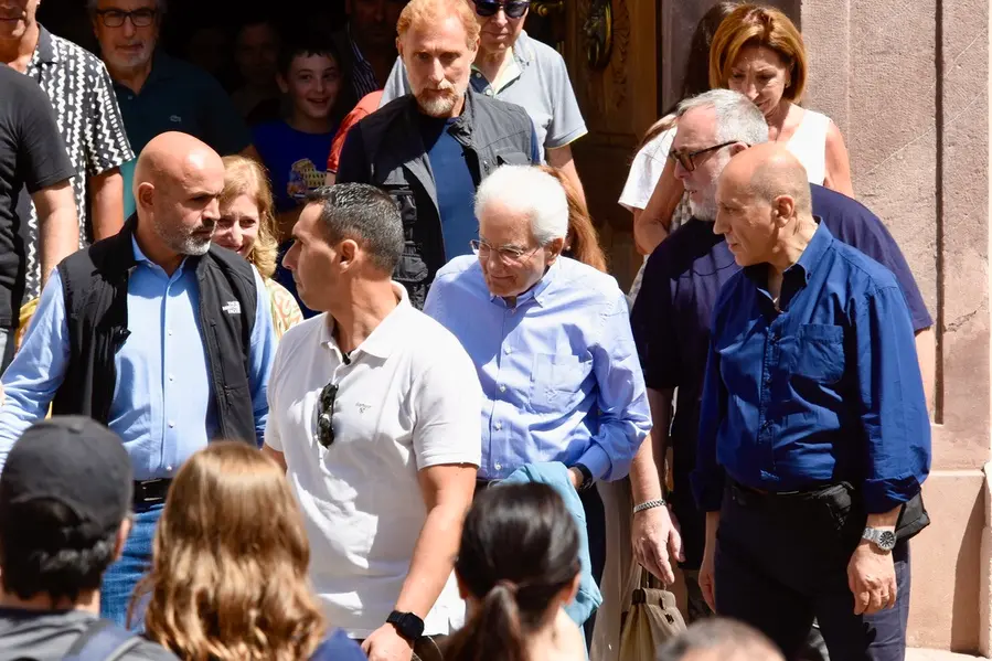 Castelrotto, il Capo dello Stato tra la gente