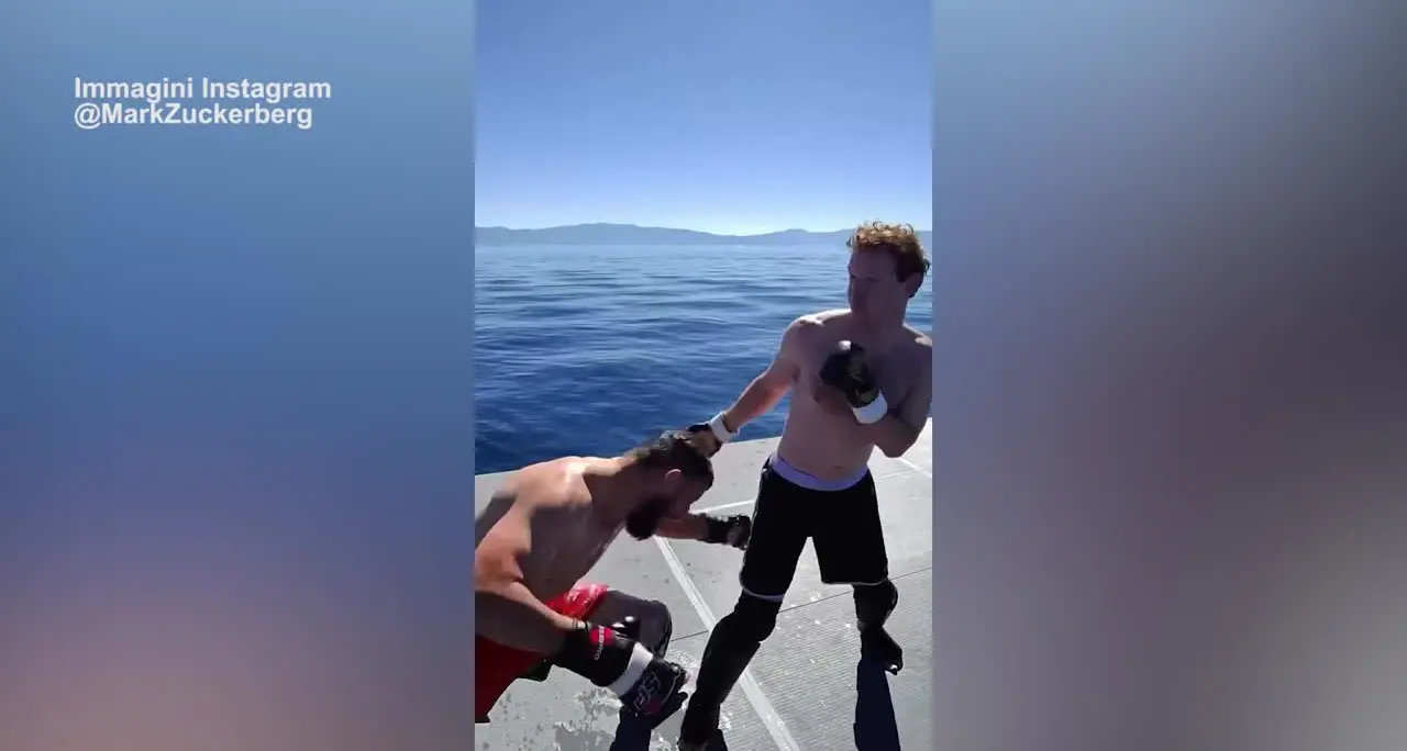 Zuckerberg contro Dvalishvili, il combattimento in mezzo a un lago