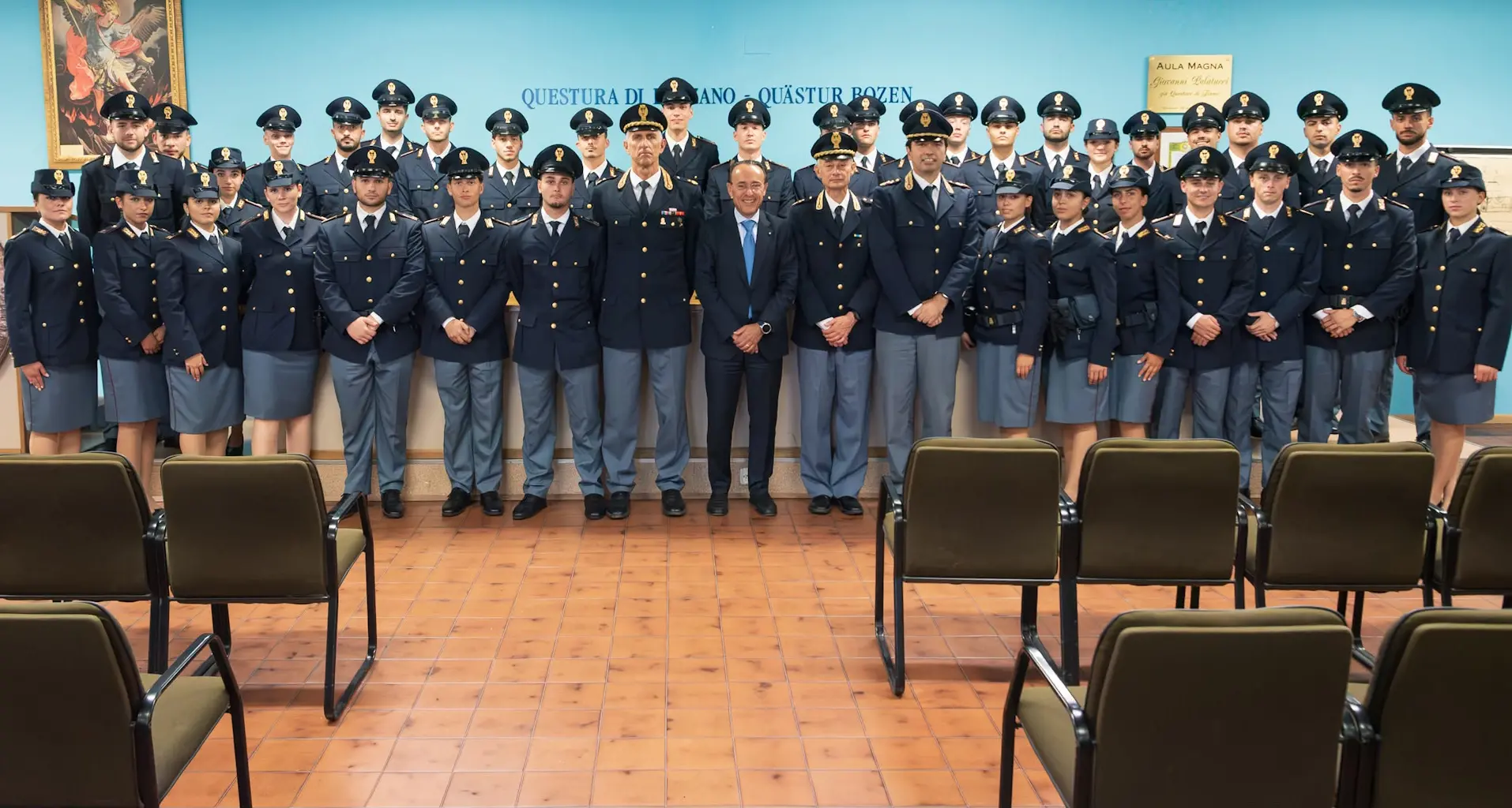 Bolzano, 46 nuovi agenti della Polizia di Stato in arrivo negli uffici