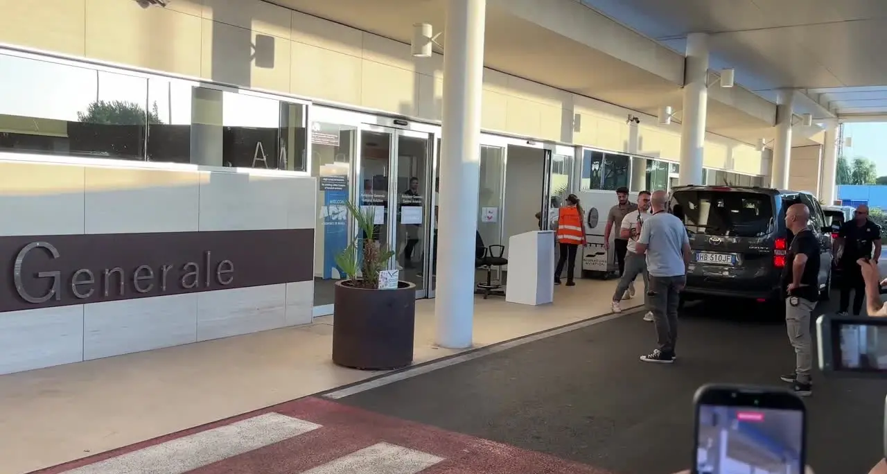 Calcio, Molina arriva a Ciampino atteso dalla Roma