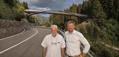Ciclabile Rodaval, aperto il nuovo ponte tra Santa Cristina e Selva