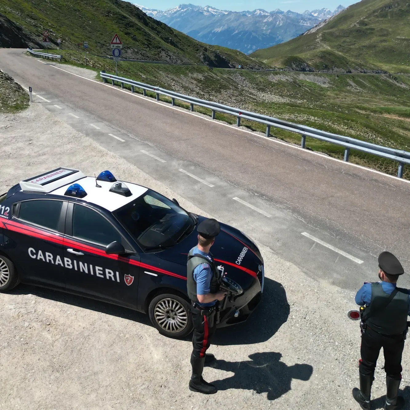 Controlli sulle strade dei passi: 50 multe e nove patenti ritirate