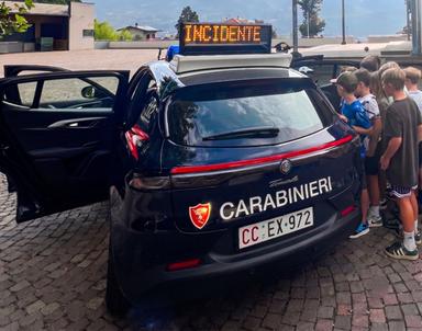 Carabinieri al «Kindersommer»: lezione di legalità per 30 bambini