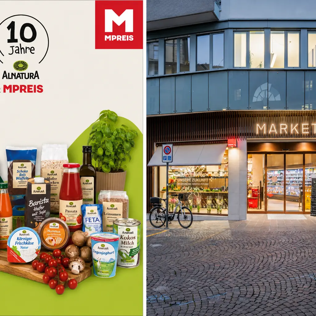 Anniversario: MPREIS Alto Adige e Alnatura