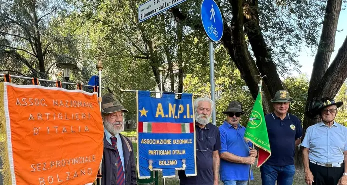 Bolzano ricorda la partigiana «Gina» e i valori della Resistenza
