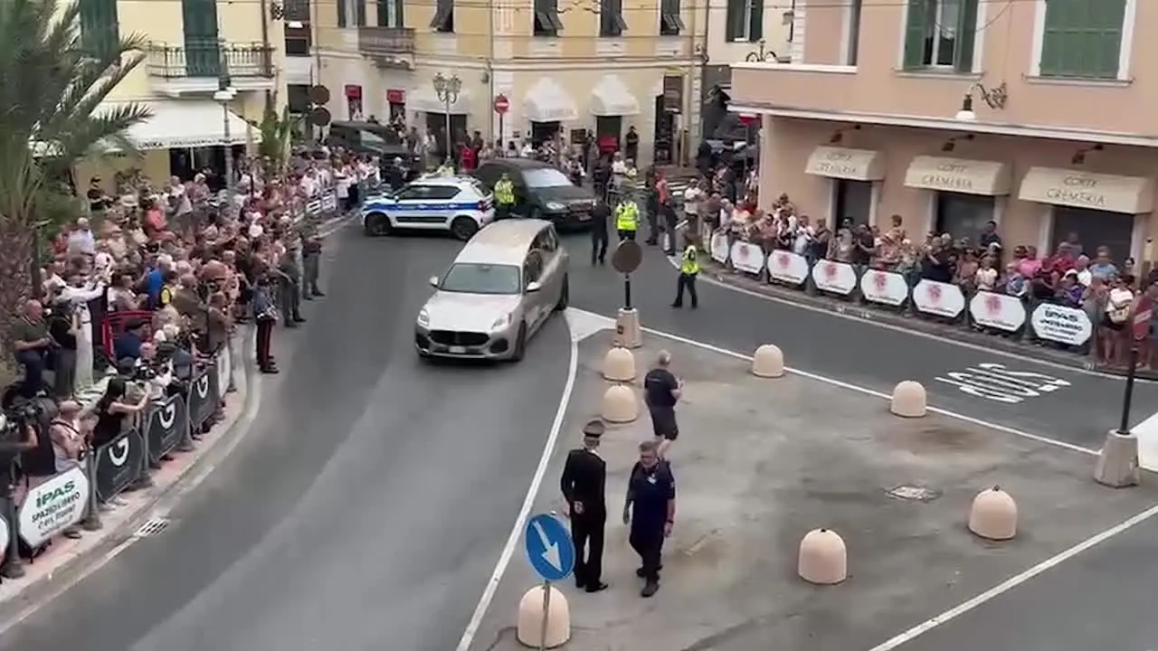 Funerali Beatrice, l’ultimo saluto alla piccola di Bordighera