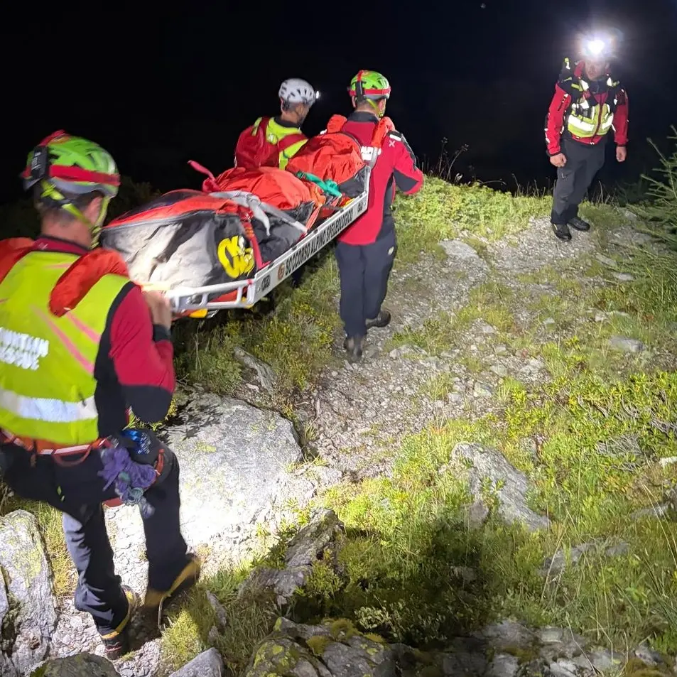 Fulmine sul Piz Starlex, escursionista trovato morto