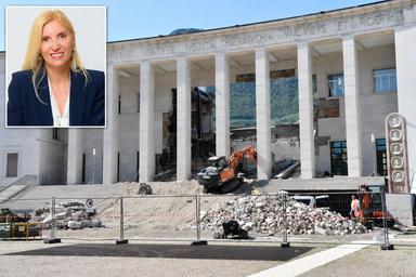 Tribunale di Bolzano, Holzeisen: «Durante i lavori andava chiuso»