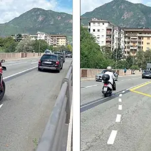 Ponte Roma, automobilisti nel caos: «Corsie e semafori creano confusione»