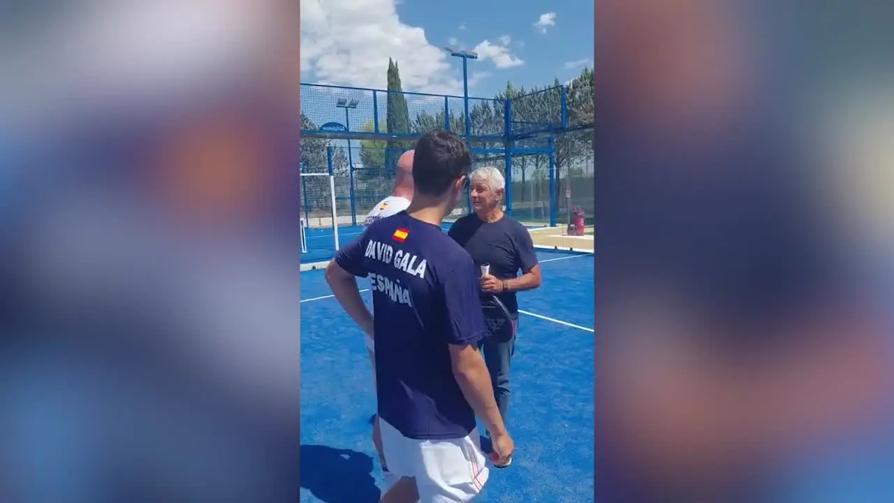 Padel che passione, ai Giochi del Mediterraneo Abodi gioca con la nazionale spagnola