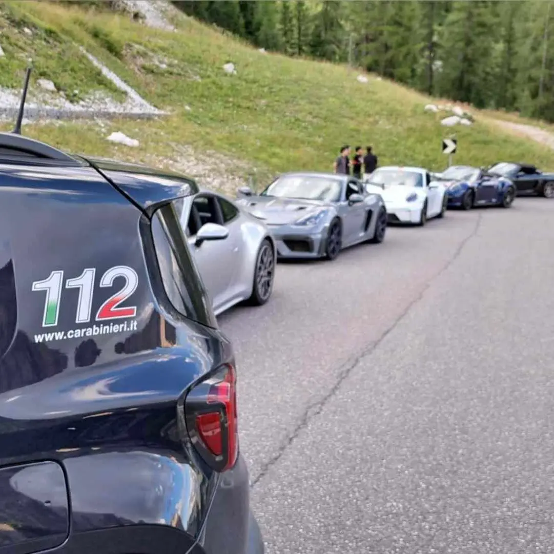 Controlli sui passi dolomitici, 41 multe e 9 patenti ritirate