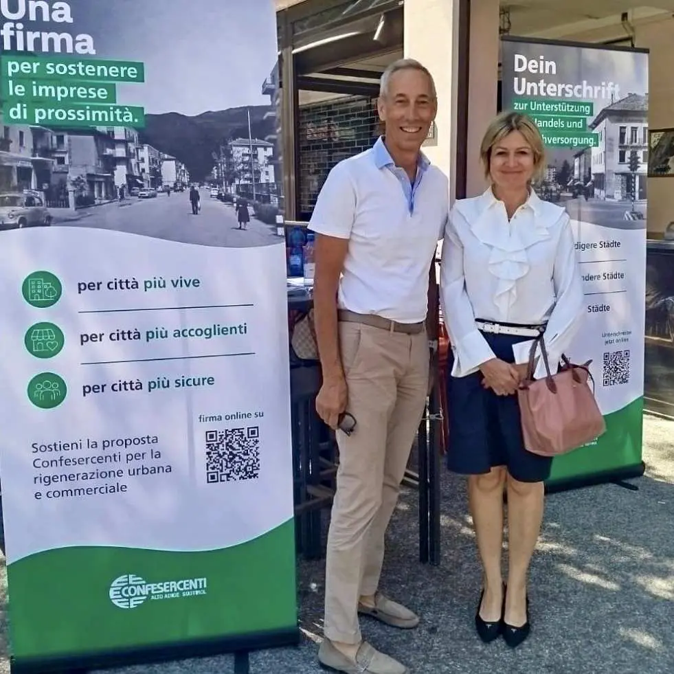 Negozi di quartiere, Ramoser aderisce alla raccolta firme di Confesercenti