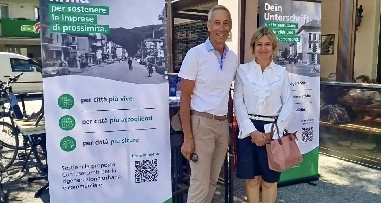 Negozi di quartiere, Ramoser aderisce alla raccolta firme di Confesercenti