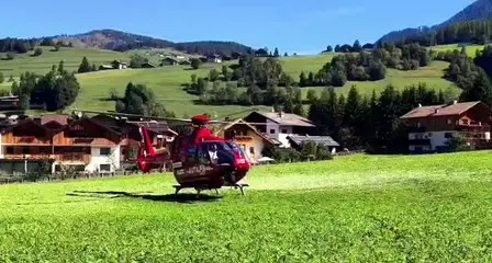 Mortale a Piz da Peres, il volo dell'Aiut Alpin Dolomites