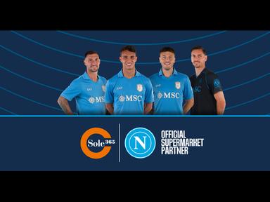 Comunicato Stampa: Sole365 è Official Supermarket Partner di SSC Napoli