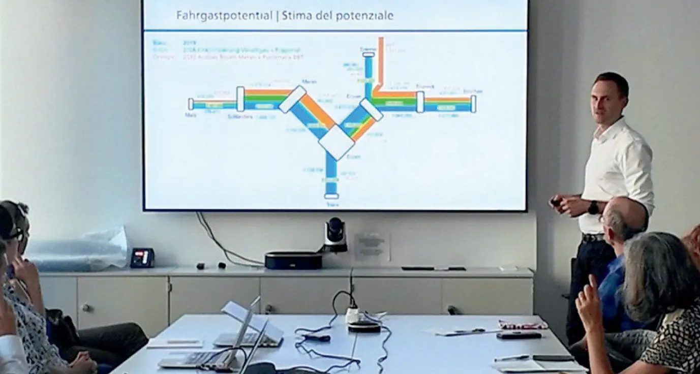 Merano, raddoppio ferrovia: «sì» ambientalista