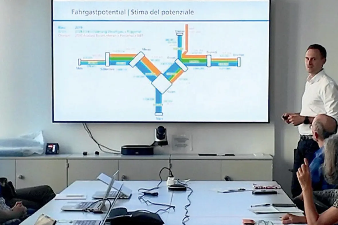 Merano, raddoppio ferrovia: «sì» ambientalista