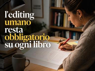 Comunicato Stampa: AI ed editoria, Giacomo Bruno: l'editing umano resta obbligatorio su ogni libro