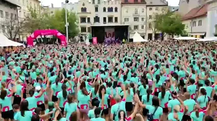 Women’s run di Bressanone: presenti 1500 persone in centro città (Video De Villa)