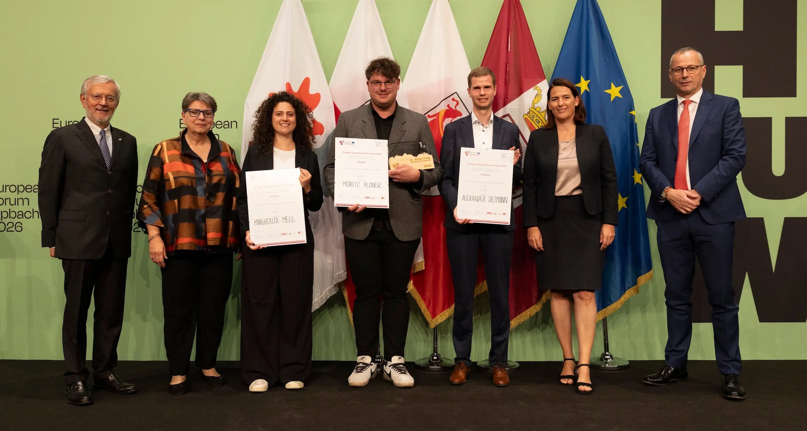 Euregio Awards, Alto Adige protagonista: premiati Moritz Ploner e KinCon biolabs