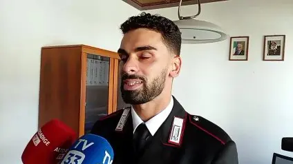 Emanuel Petta, uno dei due militari entrati nel Passirio
