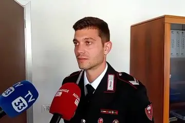 Vicebrigadiere Markus Sticker, secondo militare entrato nel Passirio