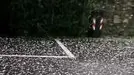 Impressionante grandinata a Varna e Bressanone