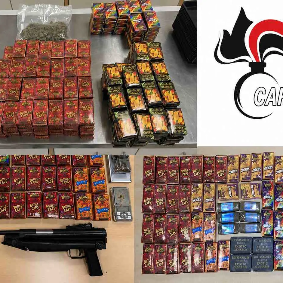 Maxi sequestro record di droga : 43 chili e 600 mila dosi, quattro arresti