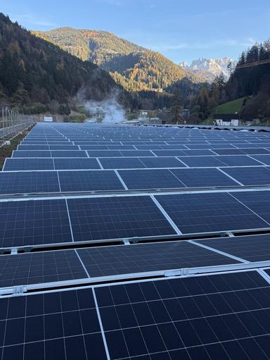 Val d’Ega, fotovoltaico anche all’ombra: impianto da 1 MW a Nova Ponente