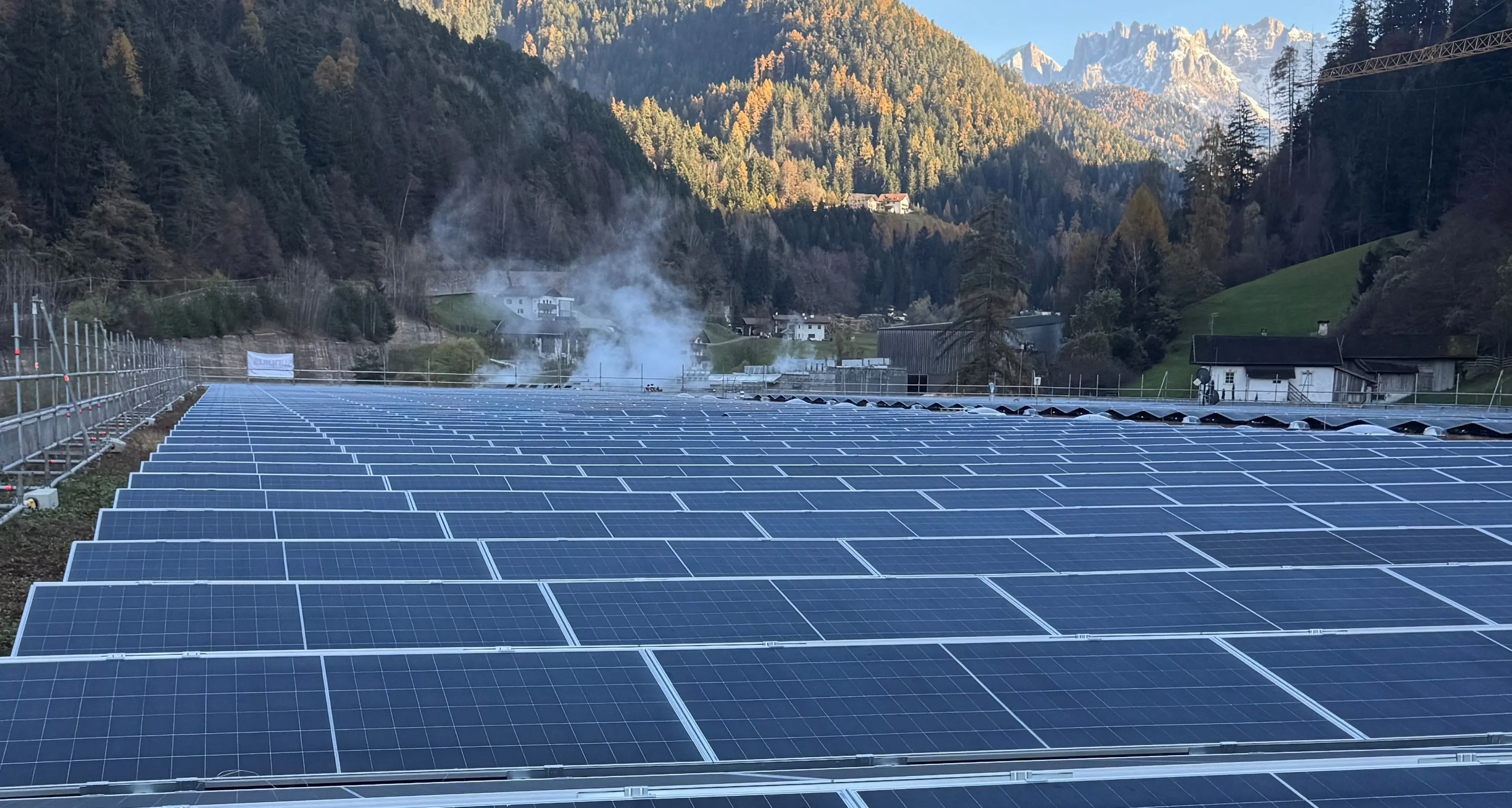 Val d’Ega, fotovoltaico anche all’ombra: impianto da 1 MW a Nova Ponente