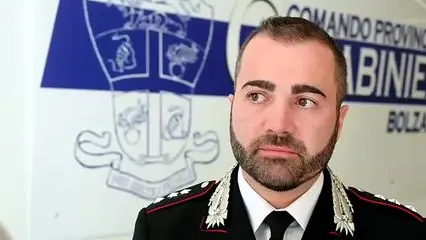 Il capitano Francesco Lorenzi, brissinense di 34 anni, andrà a dirigere la compagnia di Agrigento