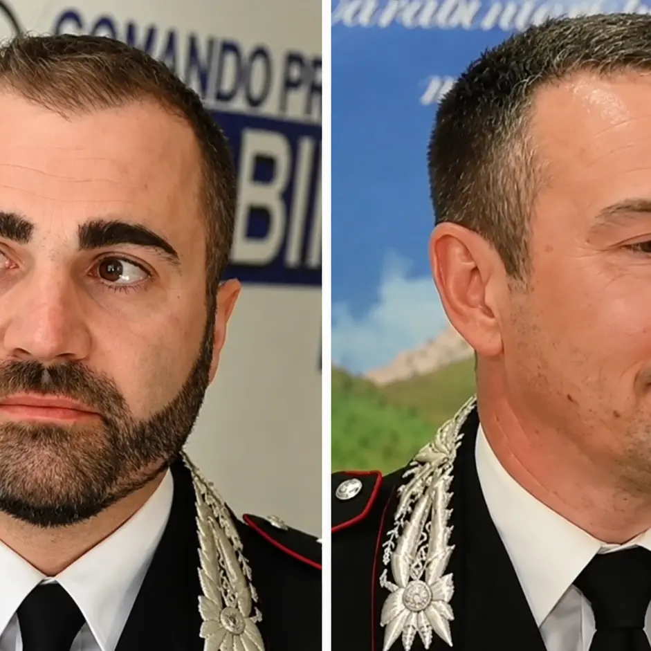 Cambio della guardia nei carabinieri: Di Buduo a Verona, Lorenzi ad Agrigento
