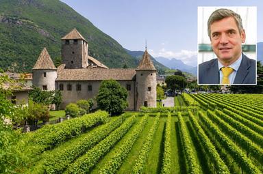 Mele bruciate dal caldo e grandine sui vigneti, l’allarme di Dorfmann