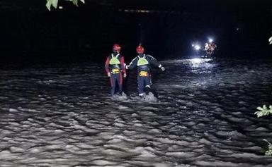 Soccorso nell’Isarco dopo mezzanotte: era ferito e in ipotermia
