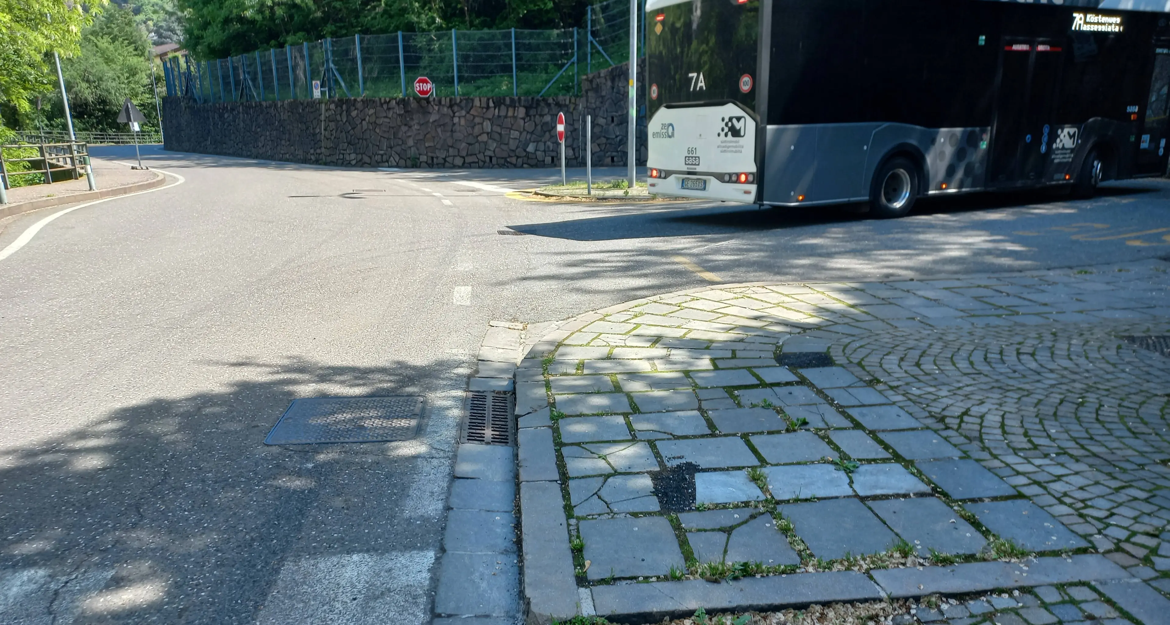 Bolzano, lavori in Passeggiata dei Castani: un mese di cantiere