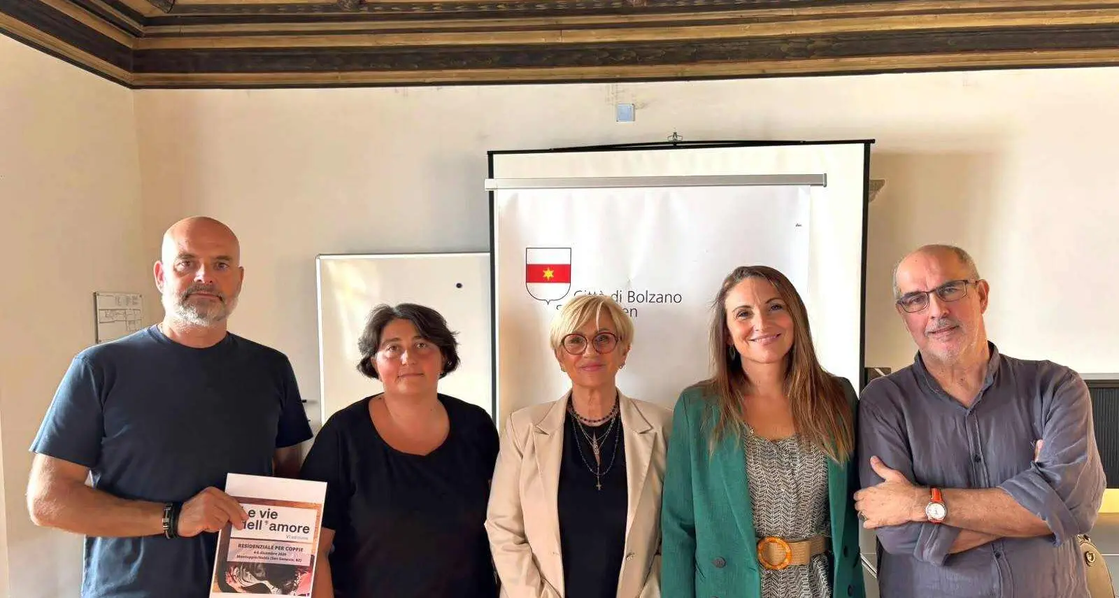 Bolzano, «Le vie dell’amore»: coppie in aiuto di altre coppie
