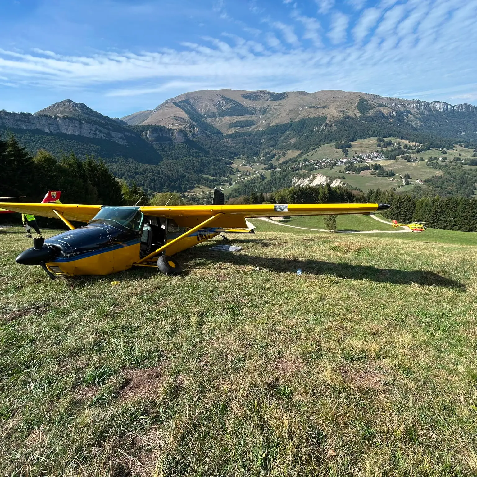 Incidente aereo a Brentonico: ultraleggero precipita, tre feriti tedeschi