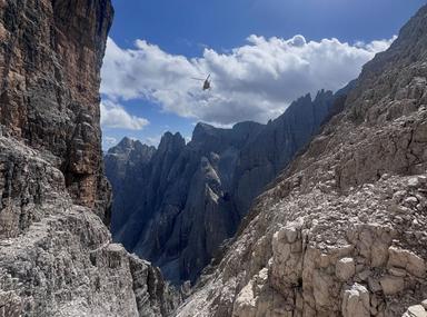 Croda Rossa di Sesto, cade per oltre 80 metri: muore un 43enne