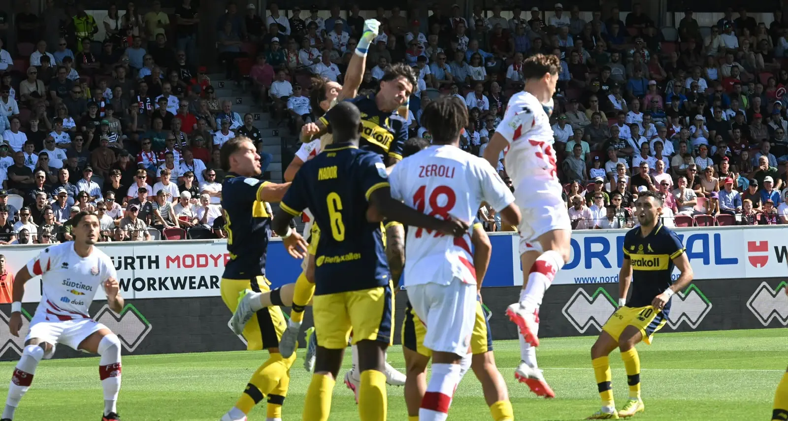 Beffa Südtirol, il Modena pareggia all'88': al Druso finisce 1-1